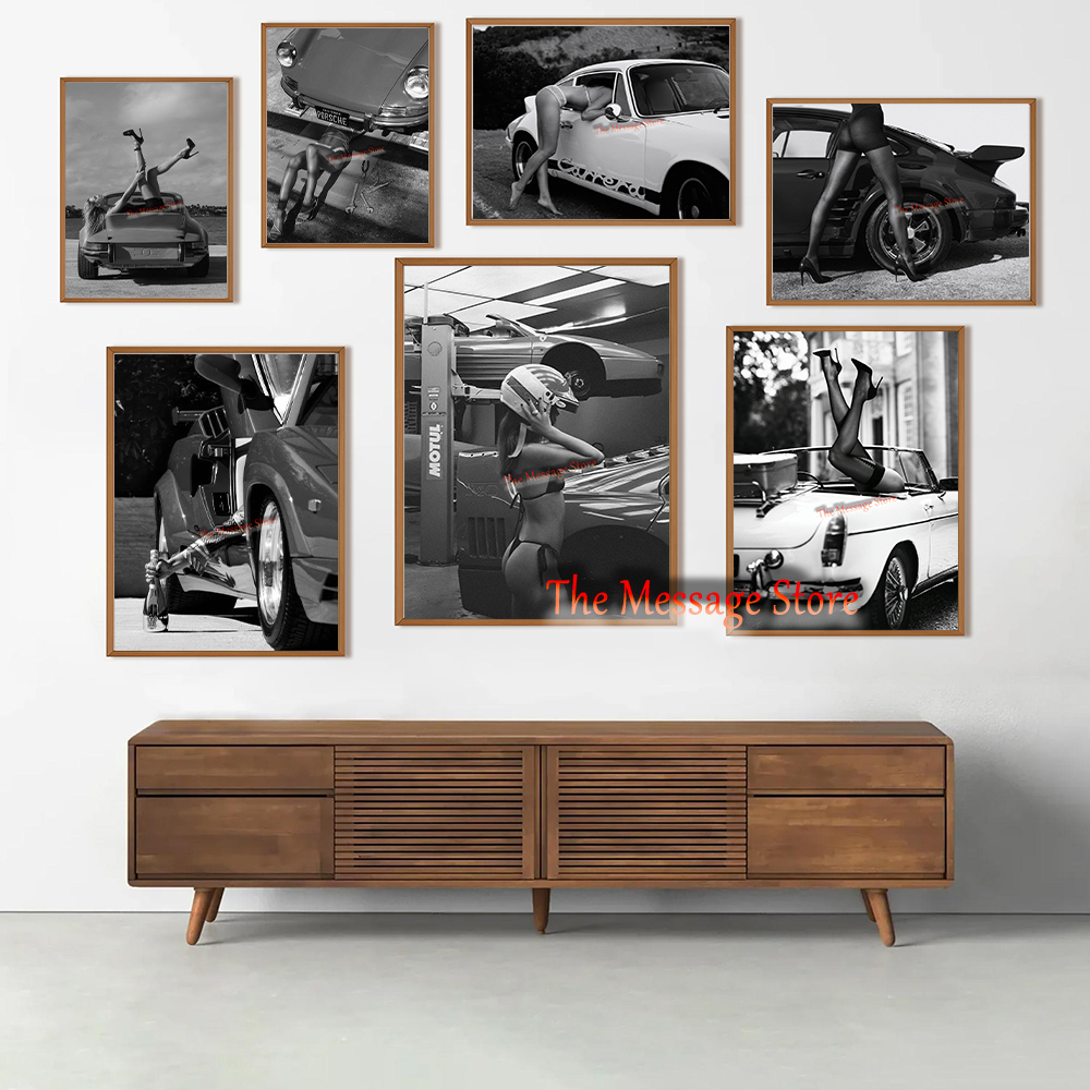 Luxury Lifestyle Girl - Tableau sur toile mural : Fille