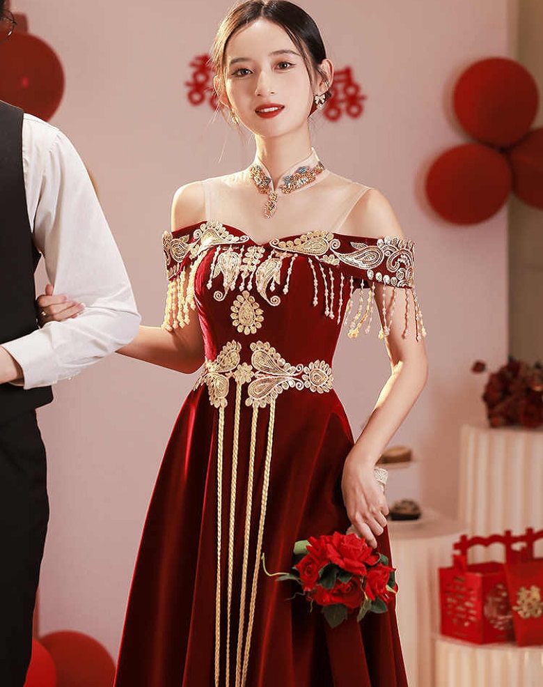 Robe de mariée style chinois C - Luxury Lifestyle Girl avis et prix