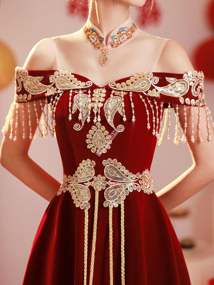 Robe de mariée style chinois C - Luxury Lifestyle Girl avis et prix