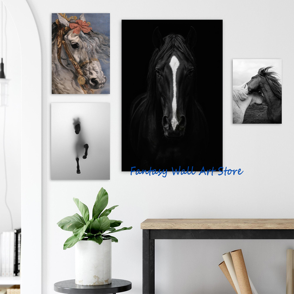 Photos de chevaux noirs, art m - Luxury Lifestyle Japan avis et prix