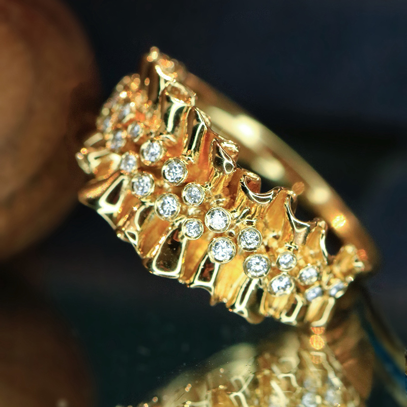 Aazuo Bijoux Vintage en Or Jau - Luxury Lifestyle Girl avis et prix